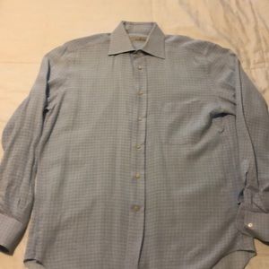 Blue Ermenegildo Zegna Shirt